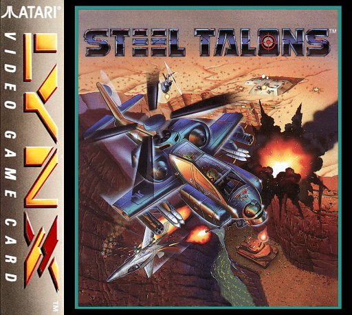 Steel Talons (USA, Europe) Lynx Game Cover